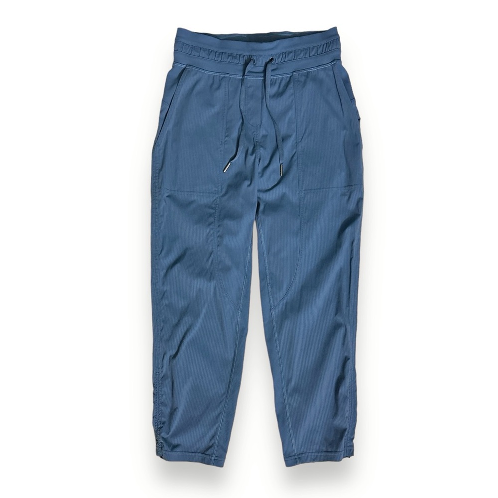 LULULEMON Dance Studio Mid-Rise Cropped Pants Water Drop Blue